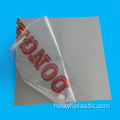 Szürke, 10 mm vastag PVC lemez akváriumhoz